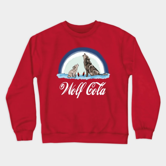 Wolf Cola It's Always Sunny Crewneck Sweatshirt by makeascene